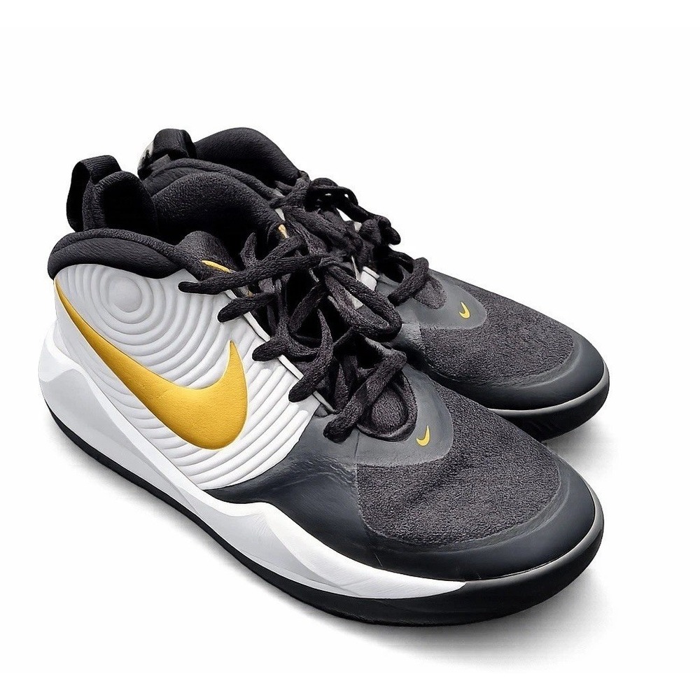 Nike youth Boys Team Hustle D9 AQ4224-004 Basketball Shoes Sneakers Size 4.5 Y
